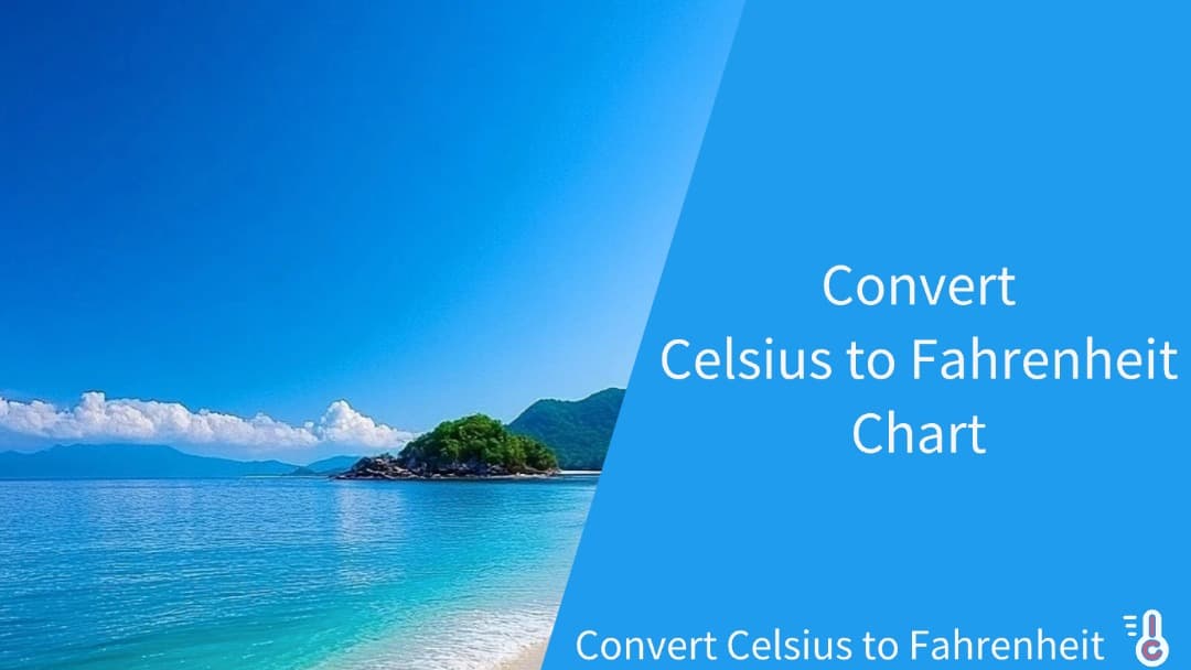 Convert Celsius To Fahrenheit Chart